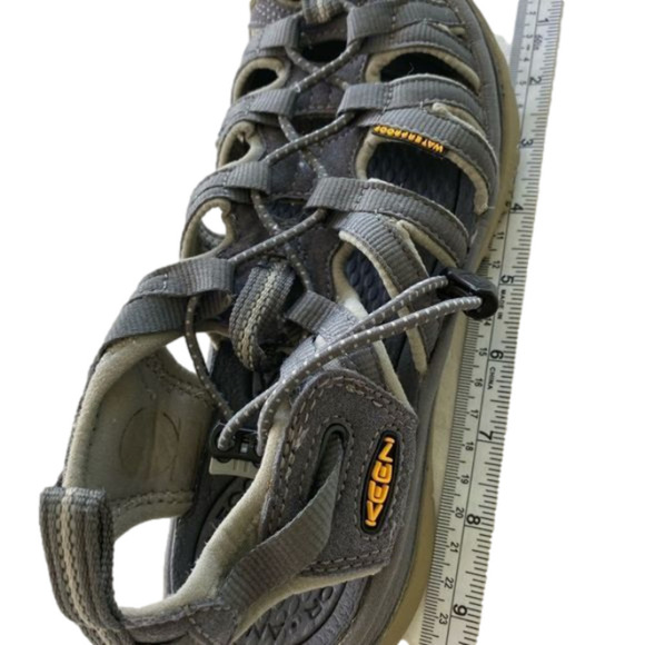 Keen Sandals, Waterproof, Anti Odor, Anatomic FootBed, Washable, Gray, 2… - Picture 5 of 8